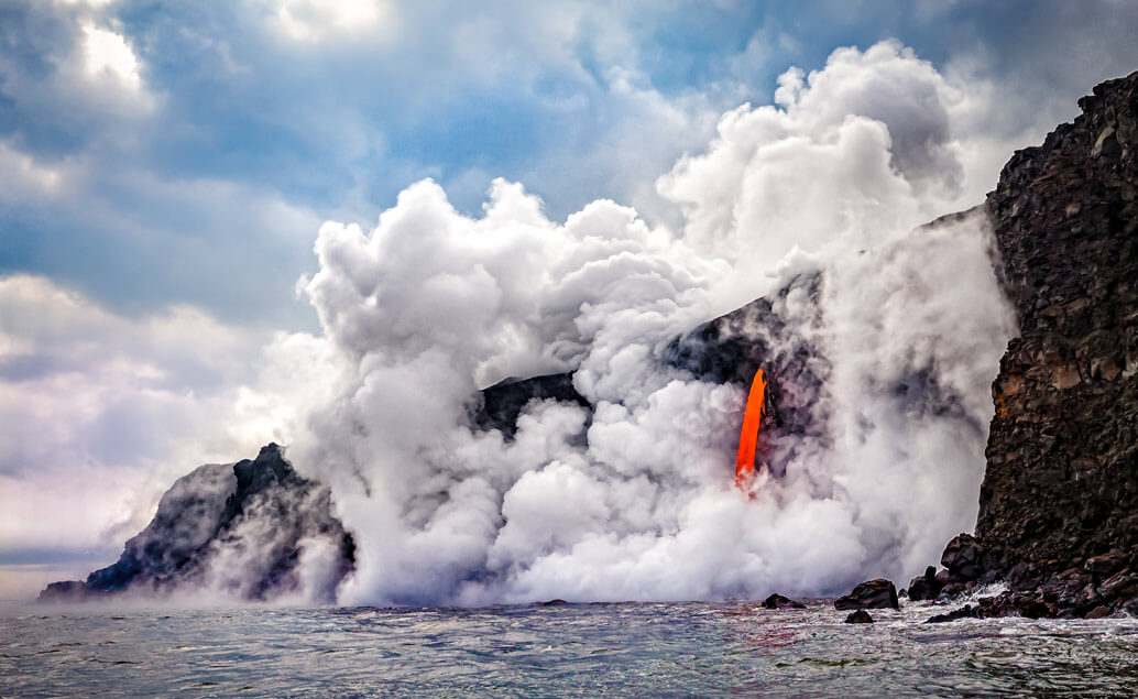 Japonsko a Havajské vulkány